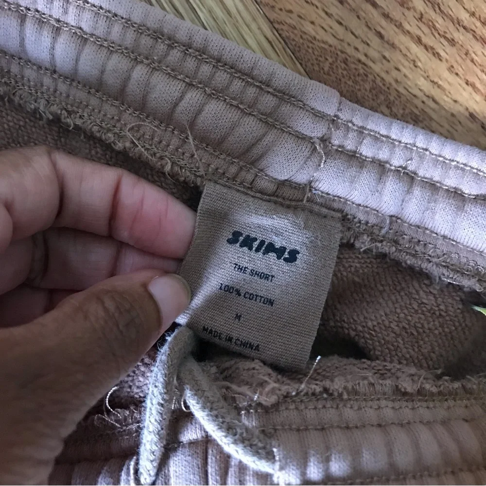 Skims Tan Casual Shorts